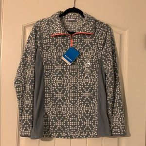 NWT Columbia 1/4 zip Fleece Pullover